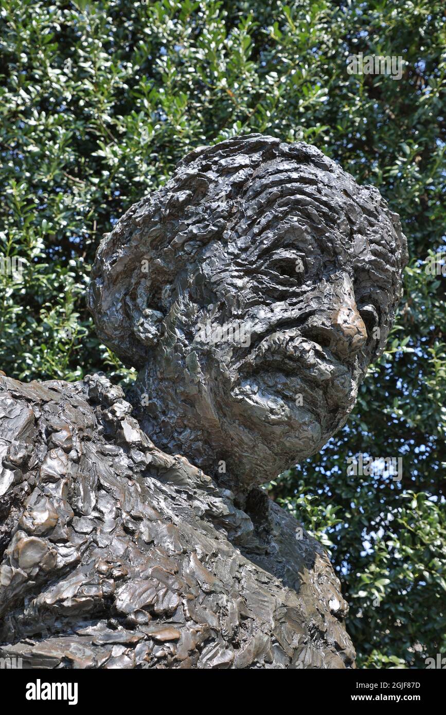 USA, District of Columbia, Washington. Albert Einstein Statue Stock Photo