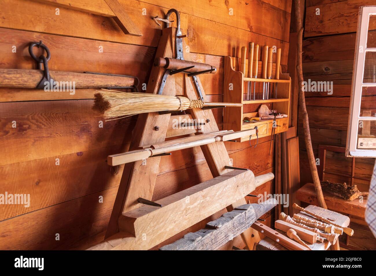 USA, Washington State, Fort Vancouver National Historic Site. The