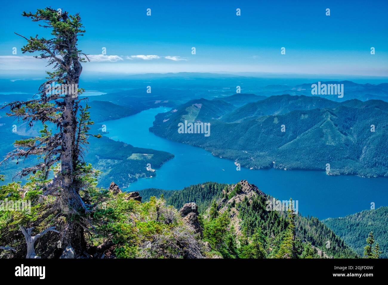 Lake Cushman, Olympic National Park, Washington State, USA Stock Photo