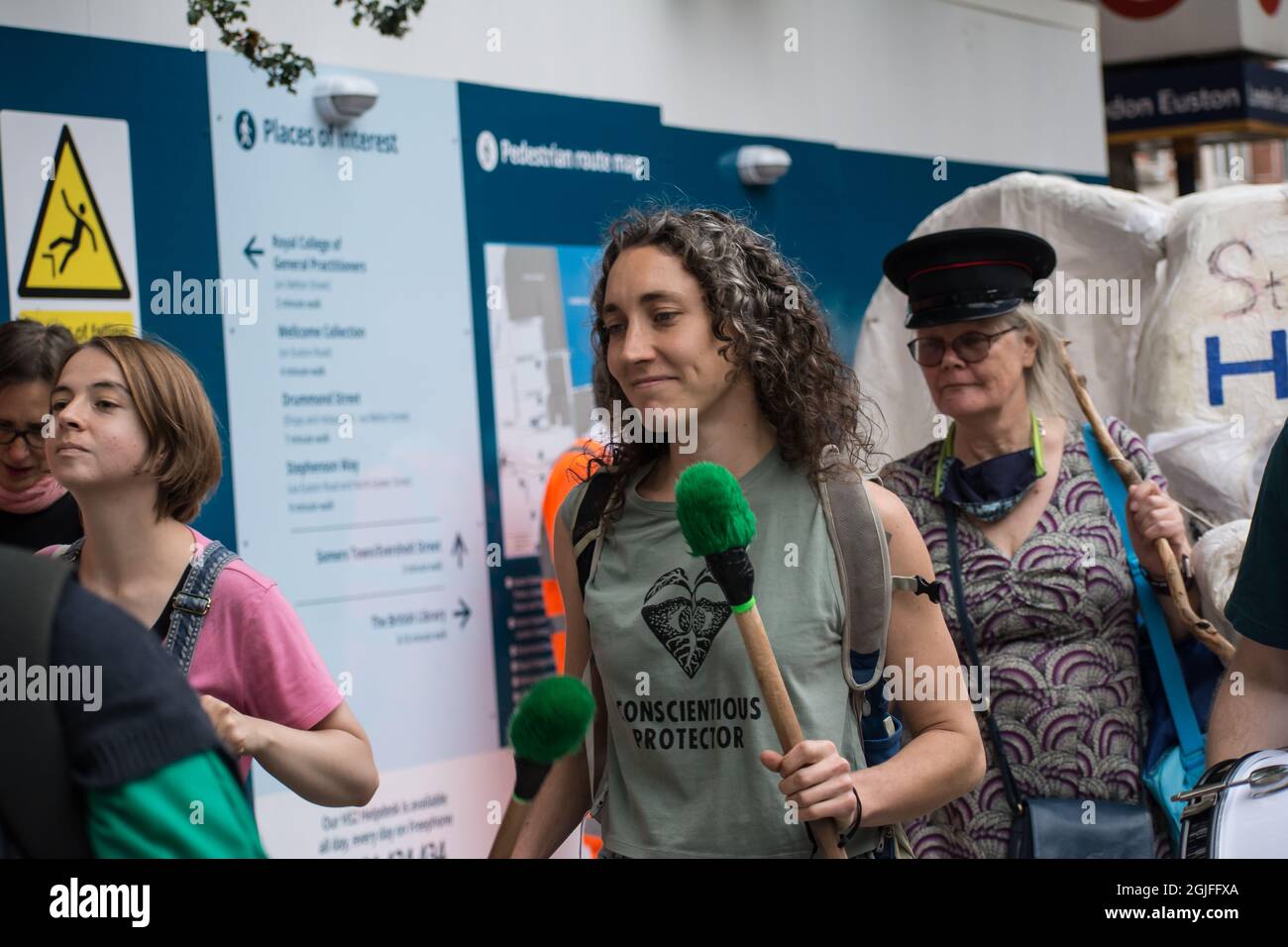 Hs2 Line Protests Hs2 planning hi-res stock photography and images - Alamy