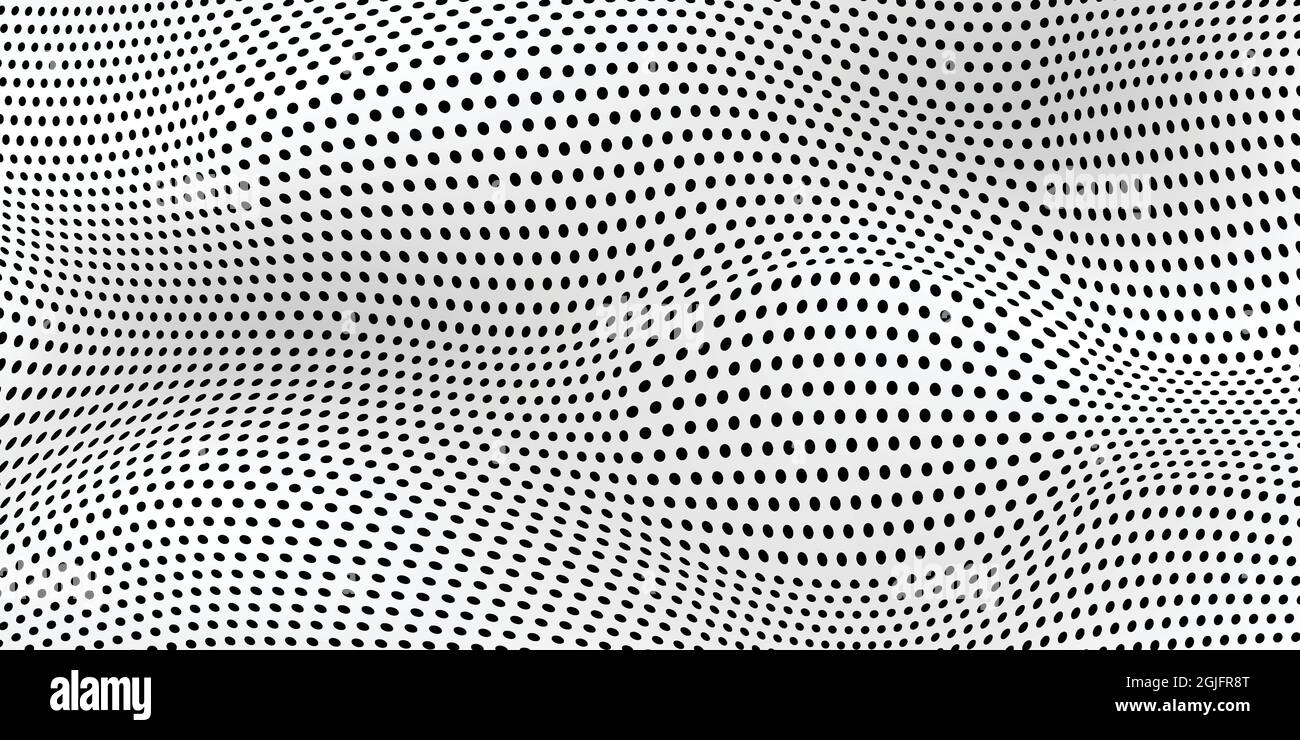 Abstract wave dot halftone pattern, Grid paper graph background Stock ...