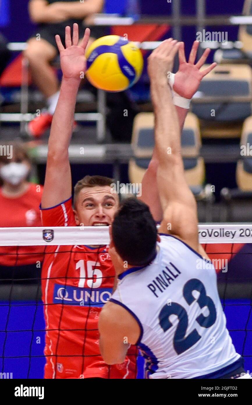 Ostrava, Czech Republic. 09th Sep, 2021. Lukas Vasina of Czech Republic