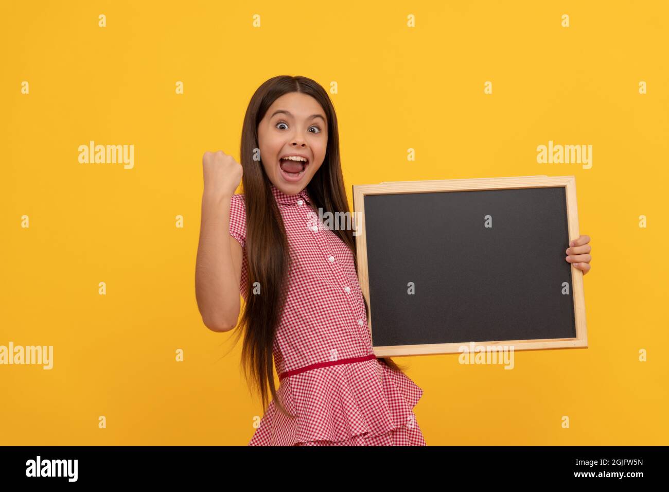 back to school. kid presenting novelty information. childhood education