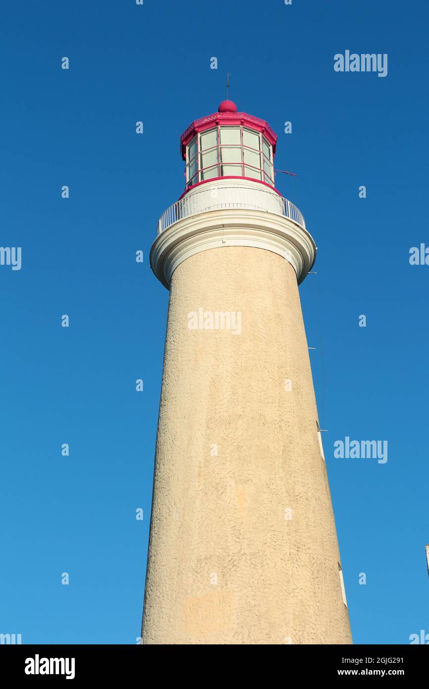 Lighthouse in Punta del Este, Maldonado, Uruguay. Stock Photo