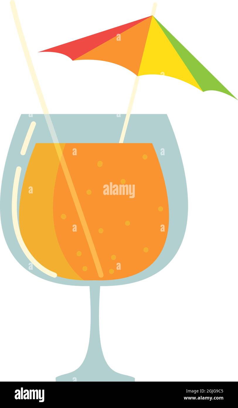 cocktail with umbrella Stock Vector Image & Art - Alamy