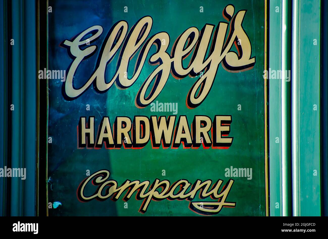 Ellzey’s Hardware, located in the Old People’s Bank Building, is