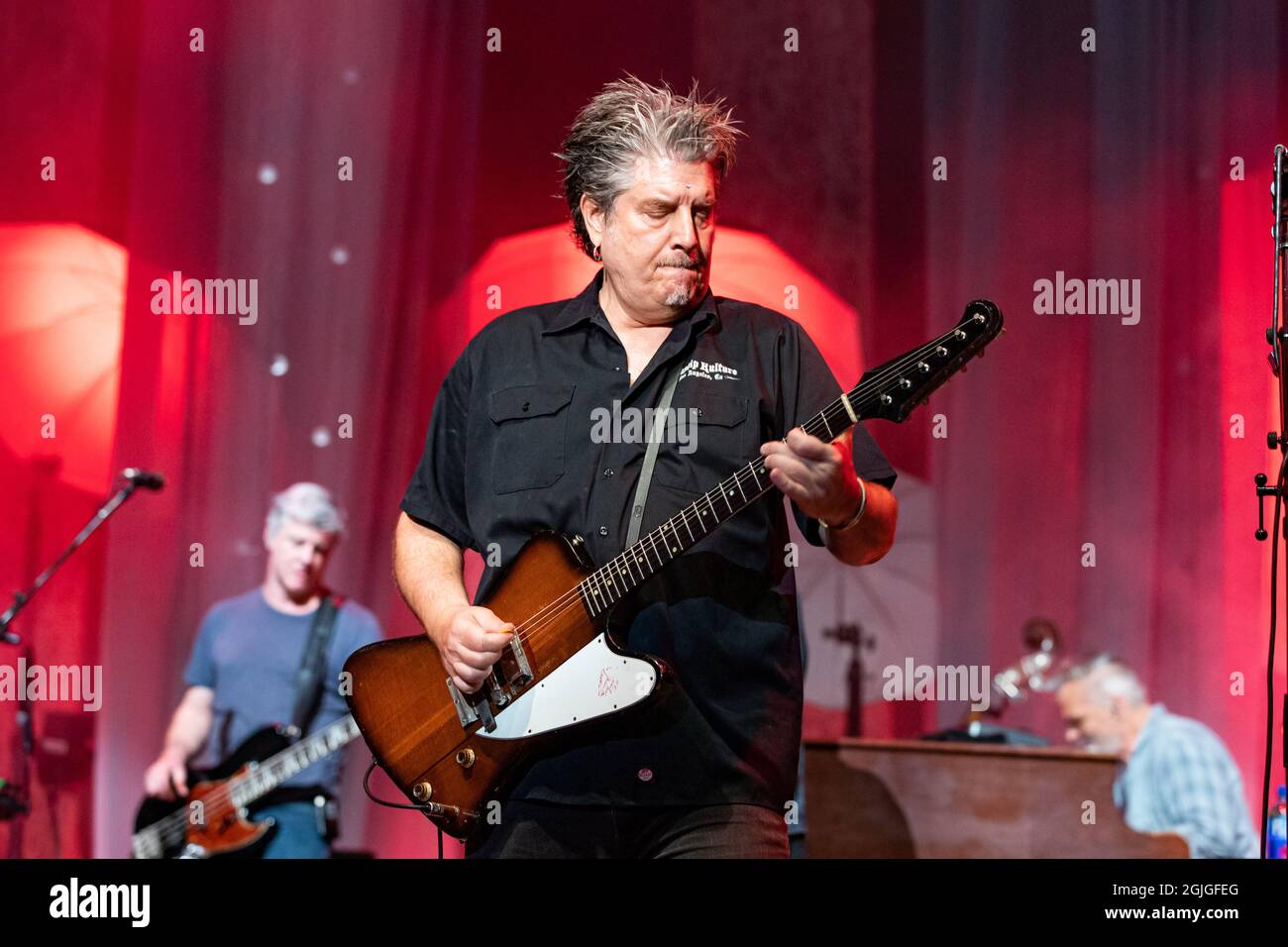 September 8, 2021 David Immerglück of Counting Crows performing at