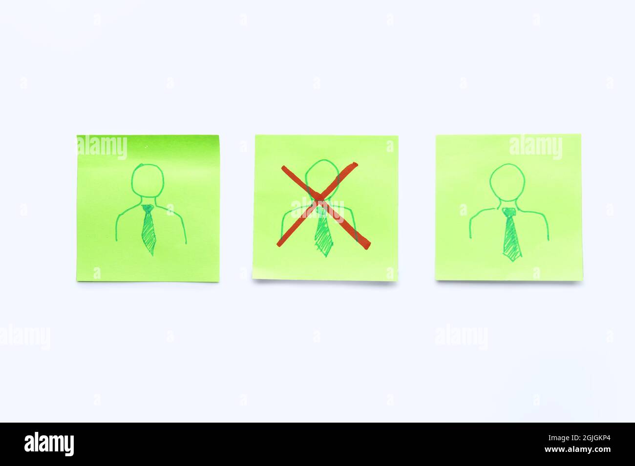 Notes With Figure Paper notes with human figures on white background. Concept of ...