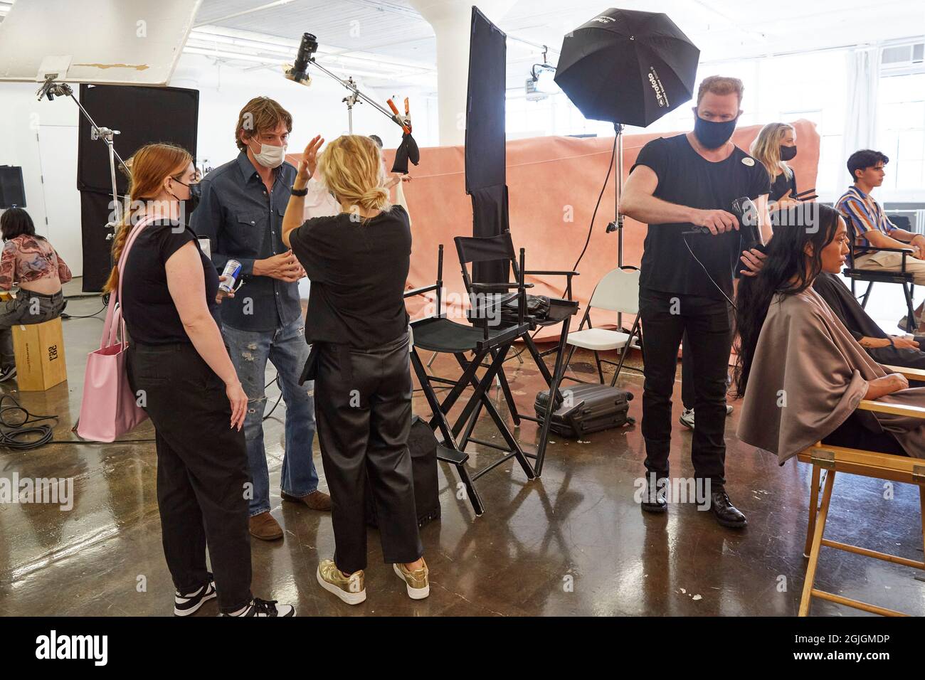 New York, New York, USA. 8th Sep, 2021. Back of the house Carter Young