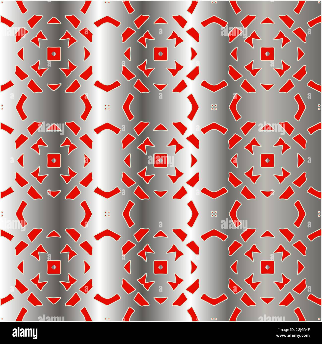 red pattern on a metal background. pattern for fabric, wallpaper ...