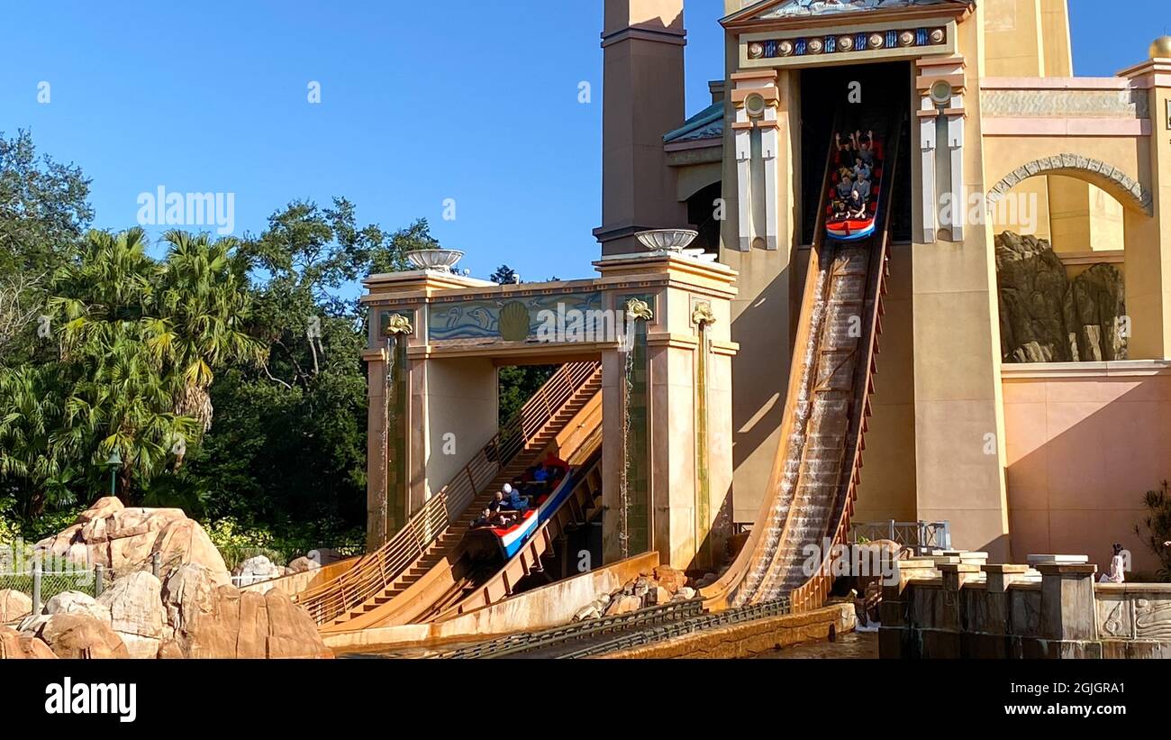 Seaworld orlando journey to atlantis hi-res stock photography and ...