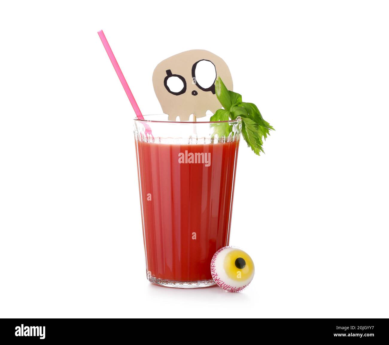 https://c8.alamy.com/comp/2GJGYY7/glass-of-tasty-bloody-mary-cocktail-decorated-for-halloween-on-white-background-2GJGYY7.jpg