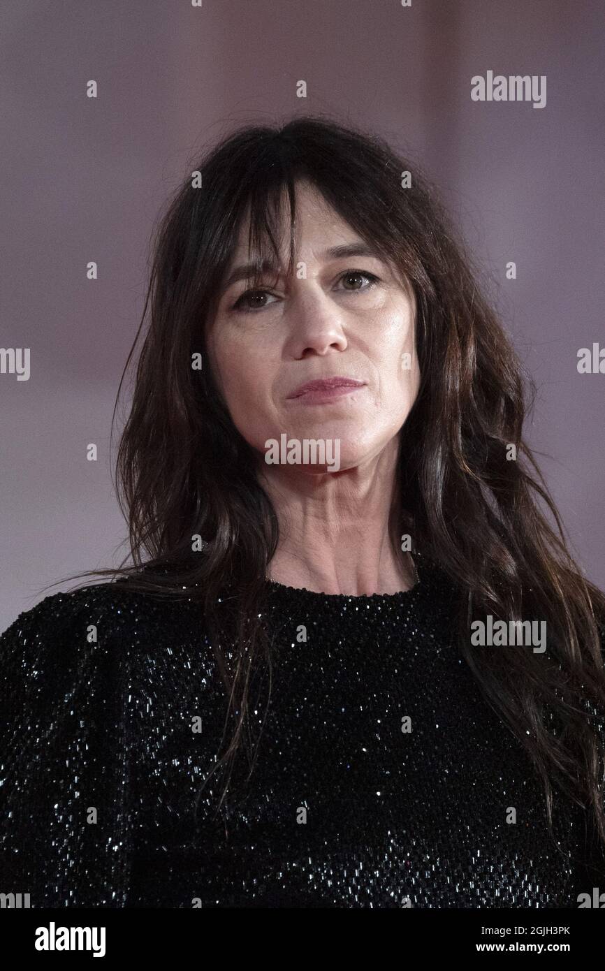 Venice, Italy. 09th Sep, 2021. Charlotte Gainsbourg attending the Les Choses Humaines Premiere as part of the 78th Venice International Film Festival in Venice, Italy on September 09, 2021. Photo by Paolo Cotello/imageSPACE Credit: Imagespace/Alamy Live News Stock Photo