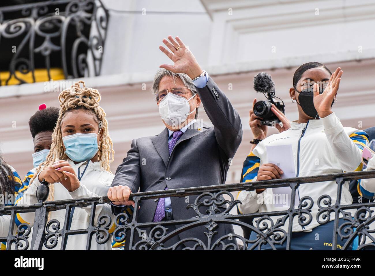 Quito, Ecuador. 08th Sep, 2021. Ecuadorian President, Guillermo Lasso