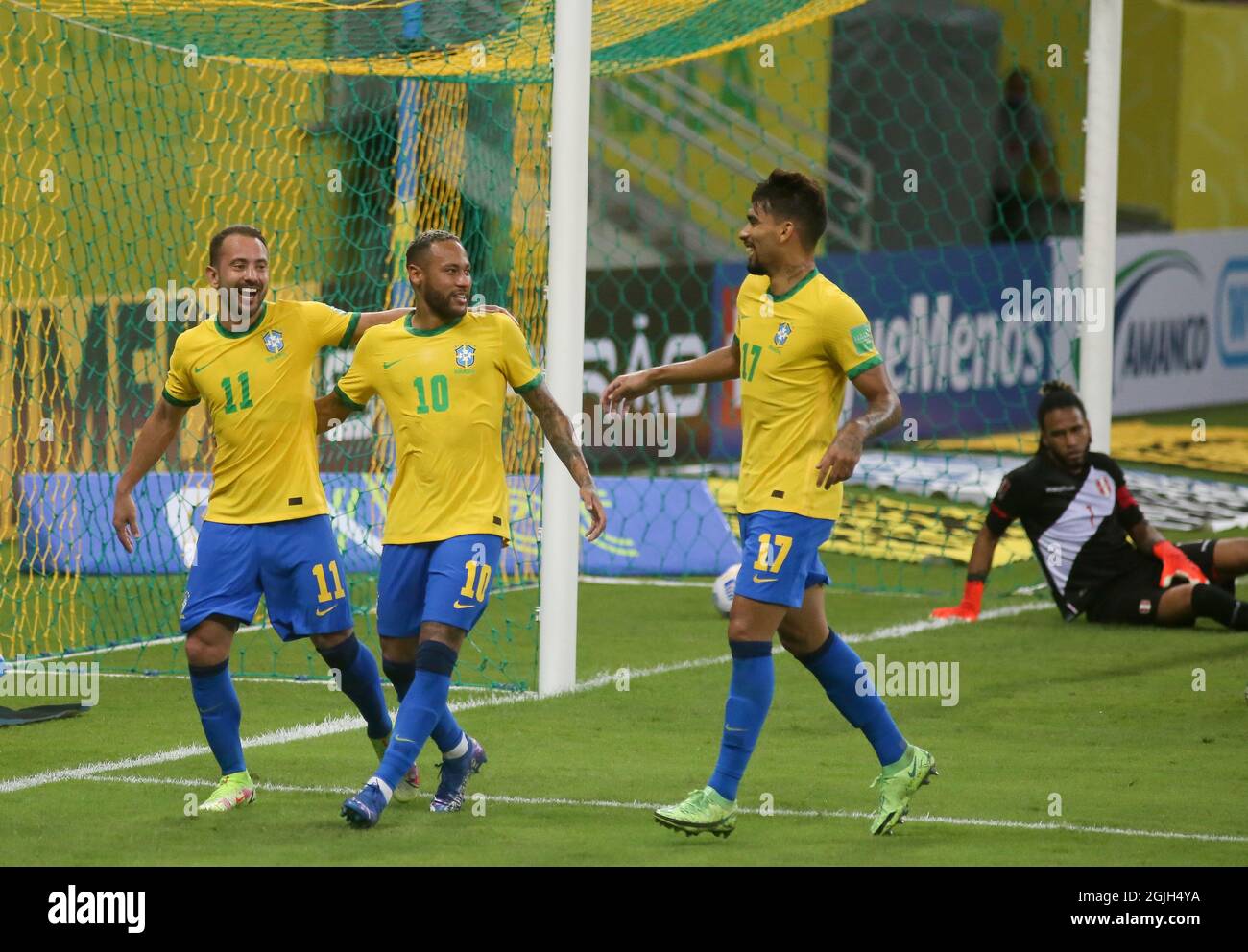 SÃO LOURENÇO DA MATA, PE 09.09.2021 BRASIL X PERU Brazilian