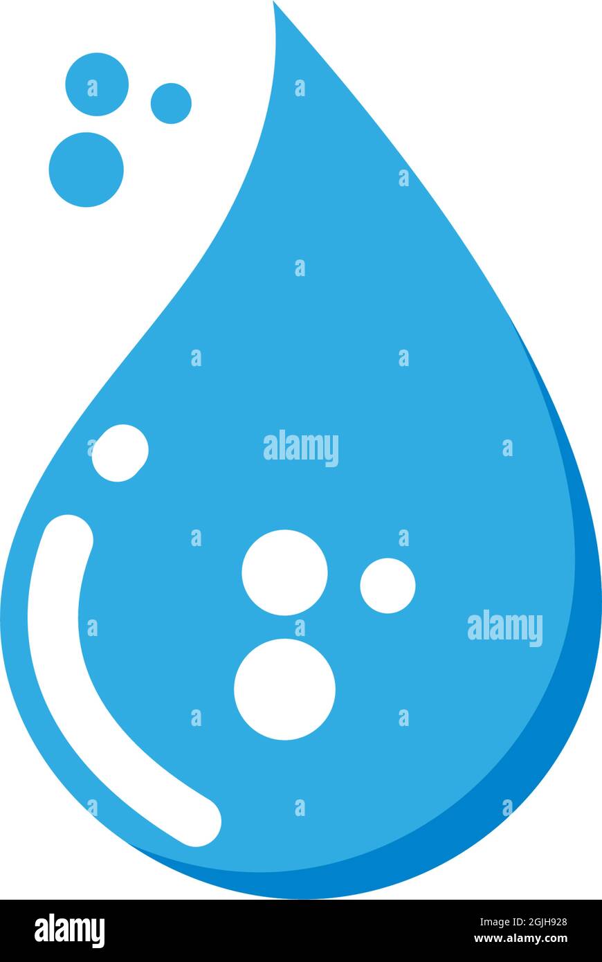 water drop icon vector Stock Vector Image & Art - Alamy