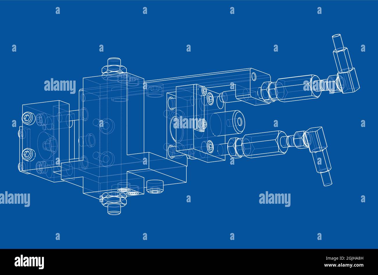 Abstract industry object concept. Vector Stock Vector Image & Art - Alamy
