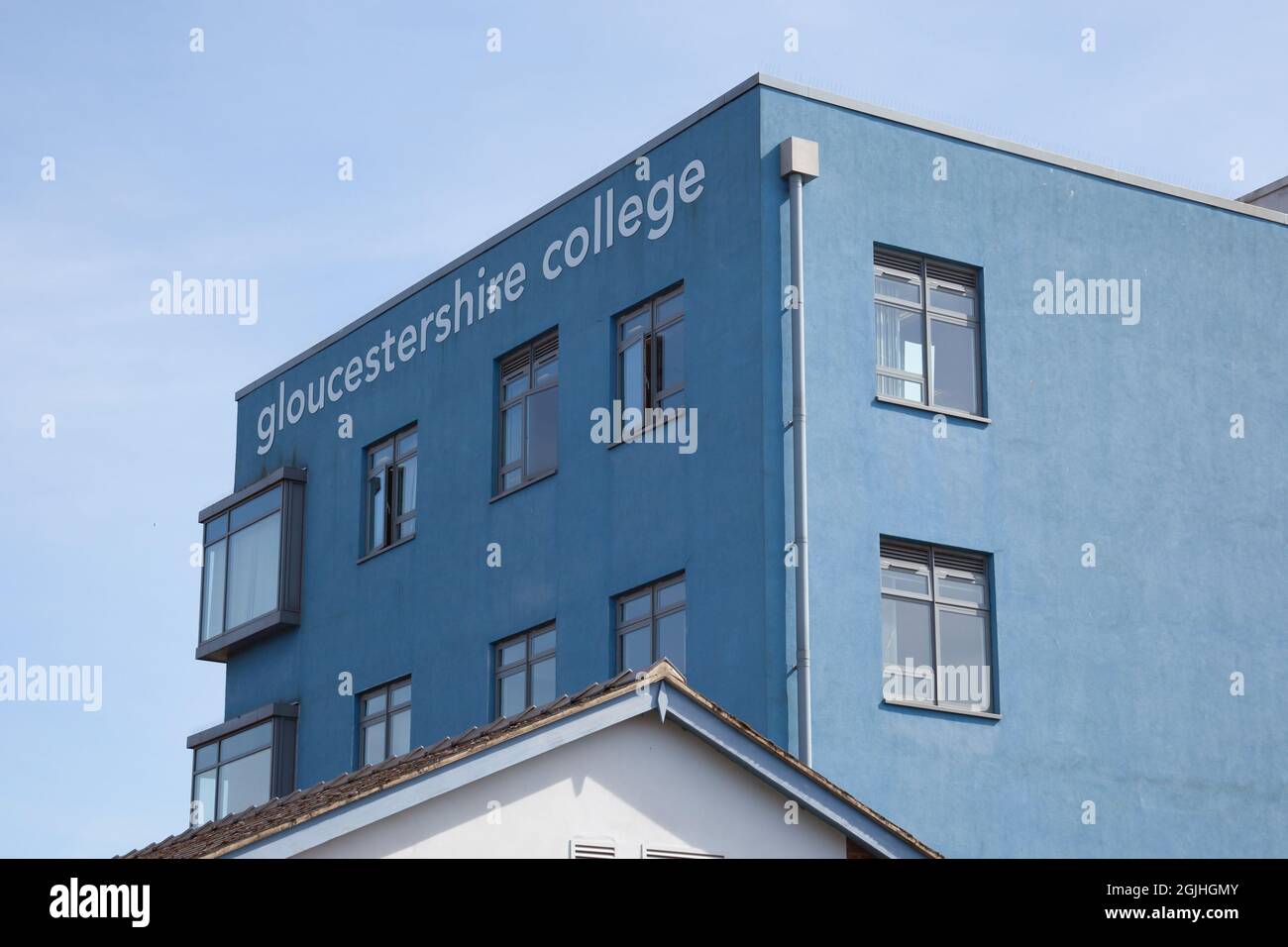 Gloucestershire College building in Gloucester in the UK Stock Photo