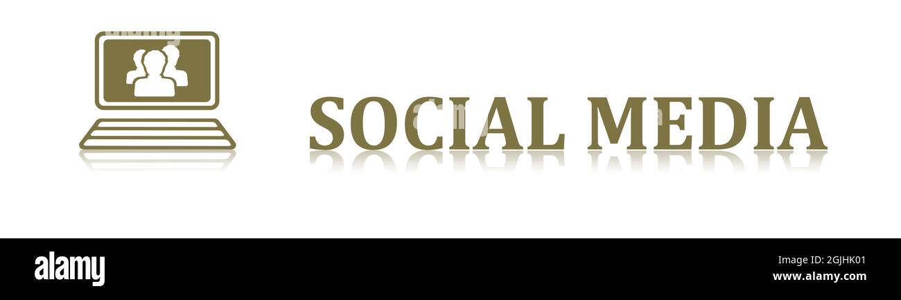 Illustration of a social media concept Stock Photo - Alamy