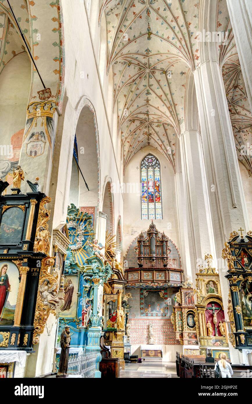 Torun Cathedral, HDR Image Stock Photo