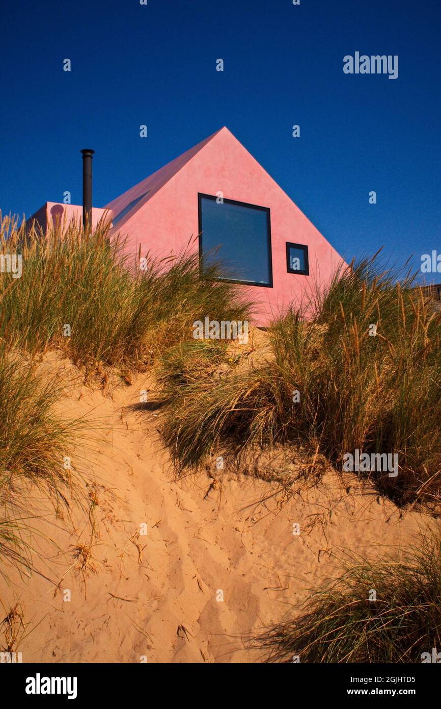 House by the sea Stock Photo