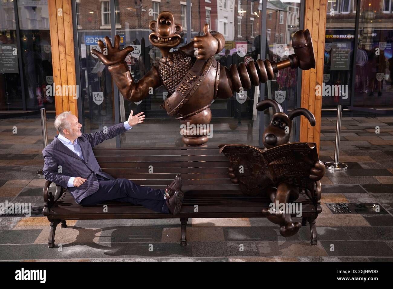 Nick park wallace gromit creator hires stock photography and images