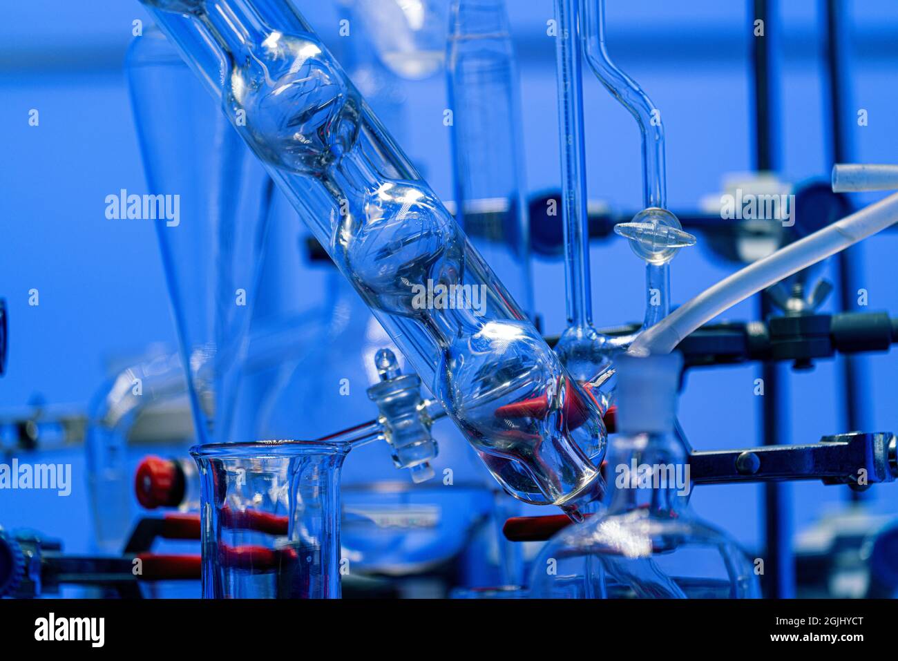 Amino Acid Synthesis Laboratory Unit Stock Photo Alamy
