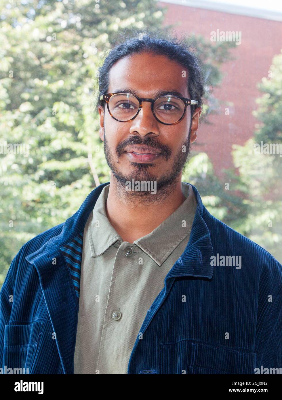 CEDWIN SANDANAM actor in Swedish documentary of The Tensta Gospel Choir Stock Photo