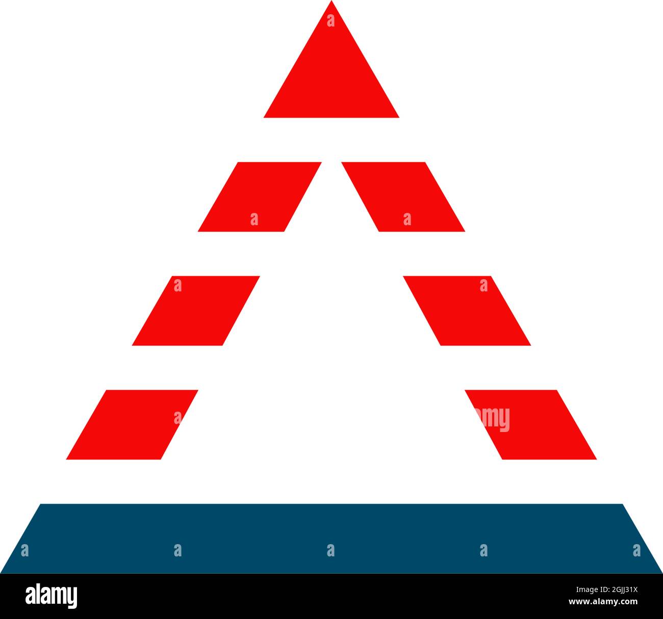 Triangle icon logo design inspiration vector template Stock Vector ...