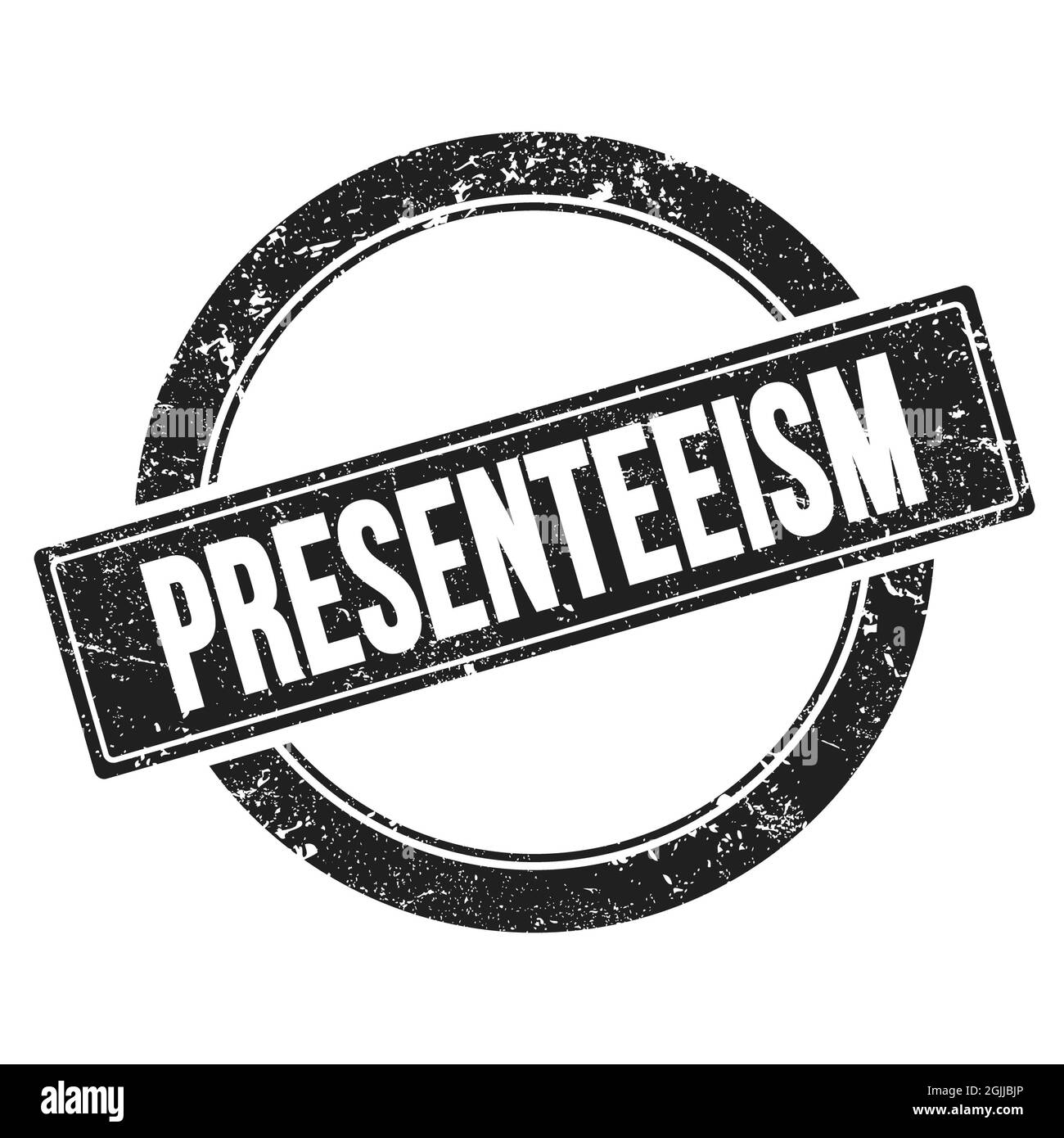 Presenteeism stamp hi-res stock photography and images - Alamy