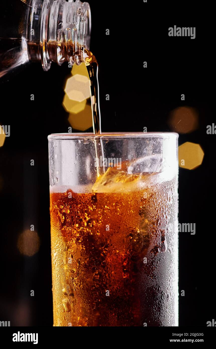 A glass of cold drink Stock Photo Alamy