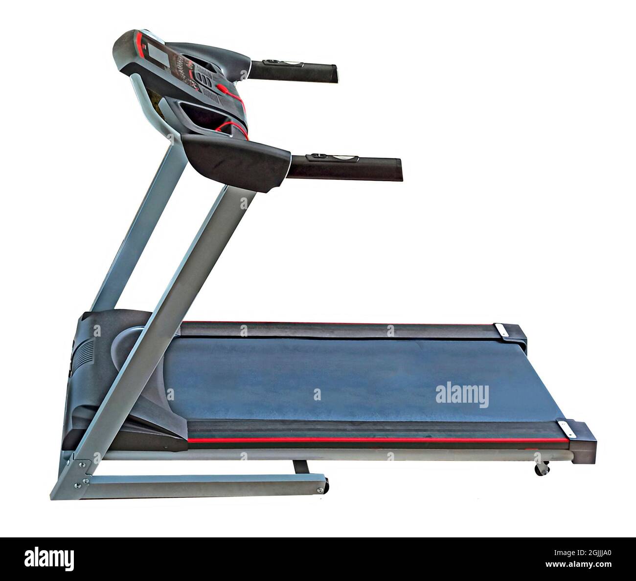 treadmill isolated on white background Stock Photo - Alamy