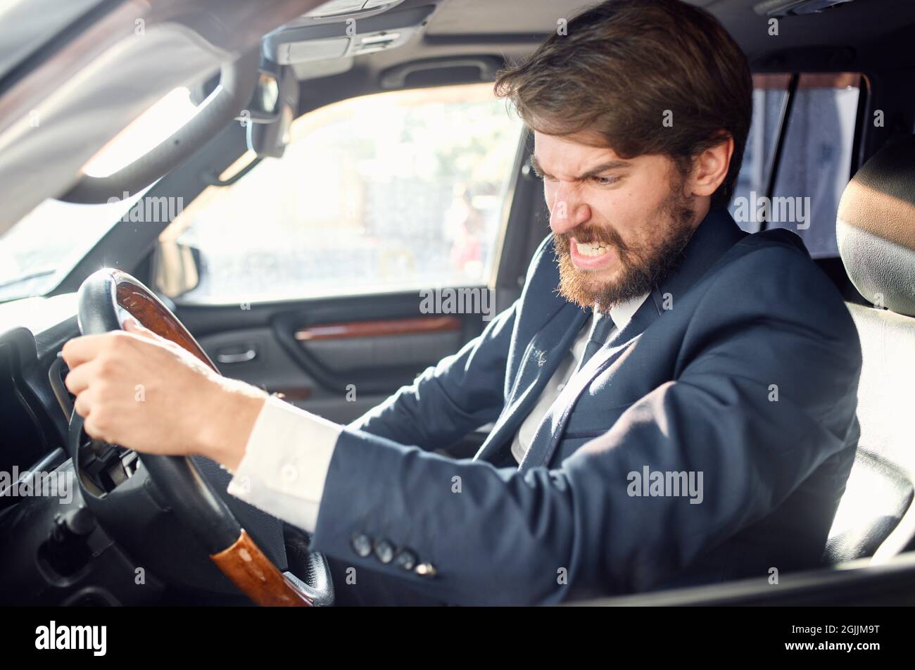 Bearded man official passenger hi-res stock photography and images - Alamy