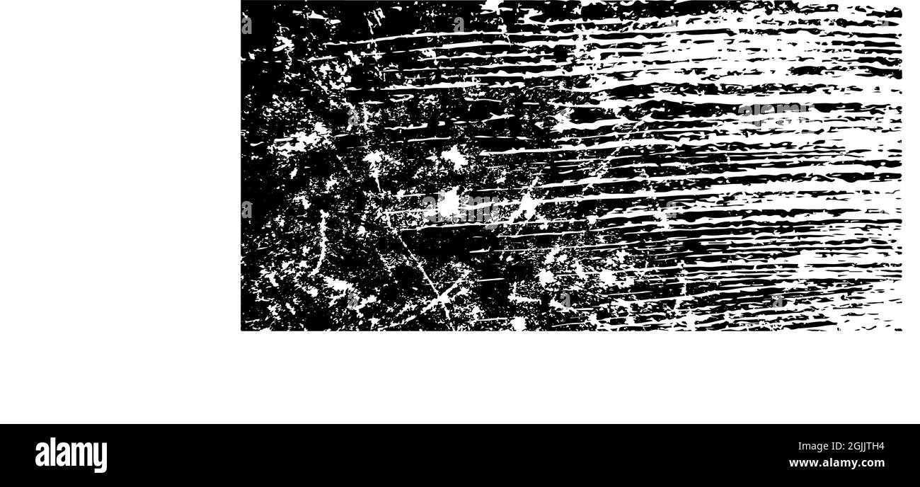 Black and white scratch grungy background. Texture of spots, stains, ink, dots, scratches. Damaged backdrop. Distressed dirty artistic design element Stock Vector