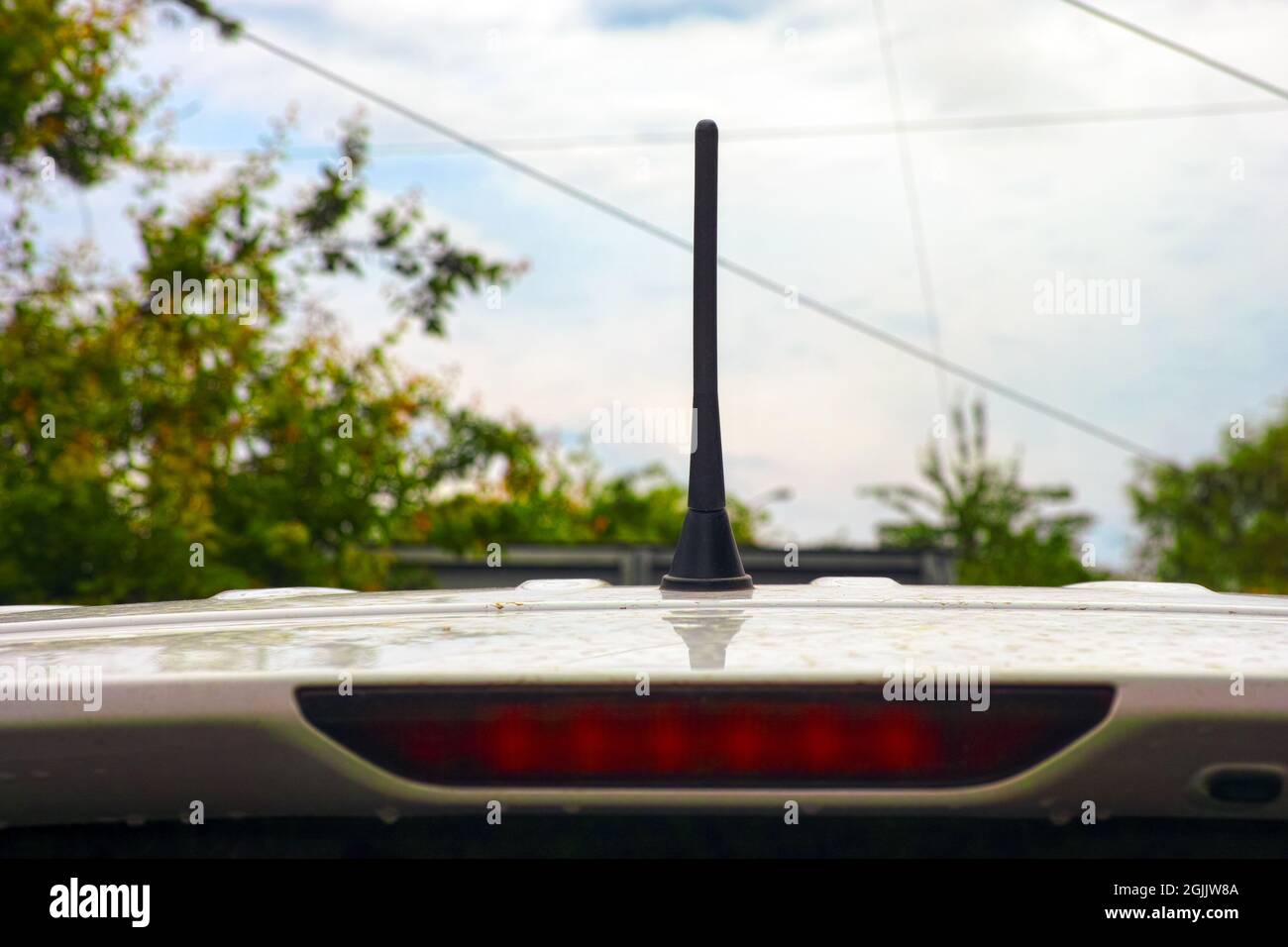 Antenna on top of car best sale