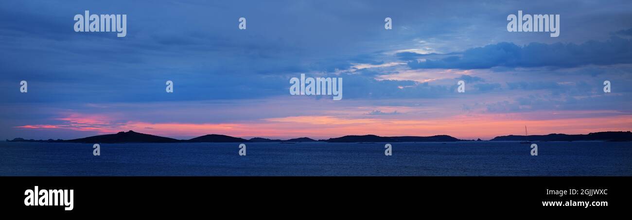 The Isles of Scilly, Cornwall,UK Stock Photo