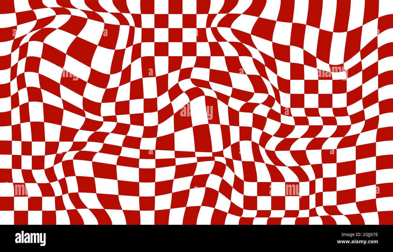 Red white check checkerboard checker board pattern hi-res stock ...