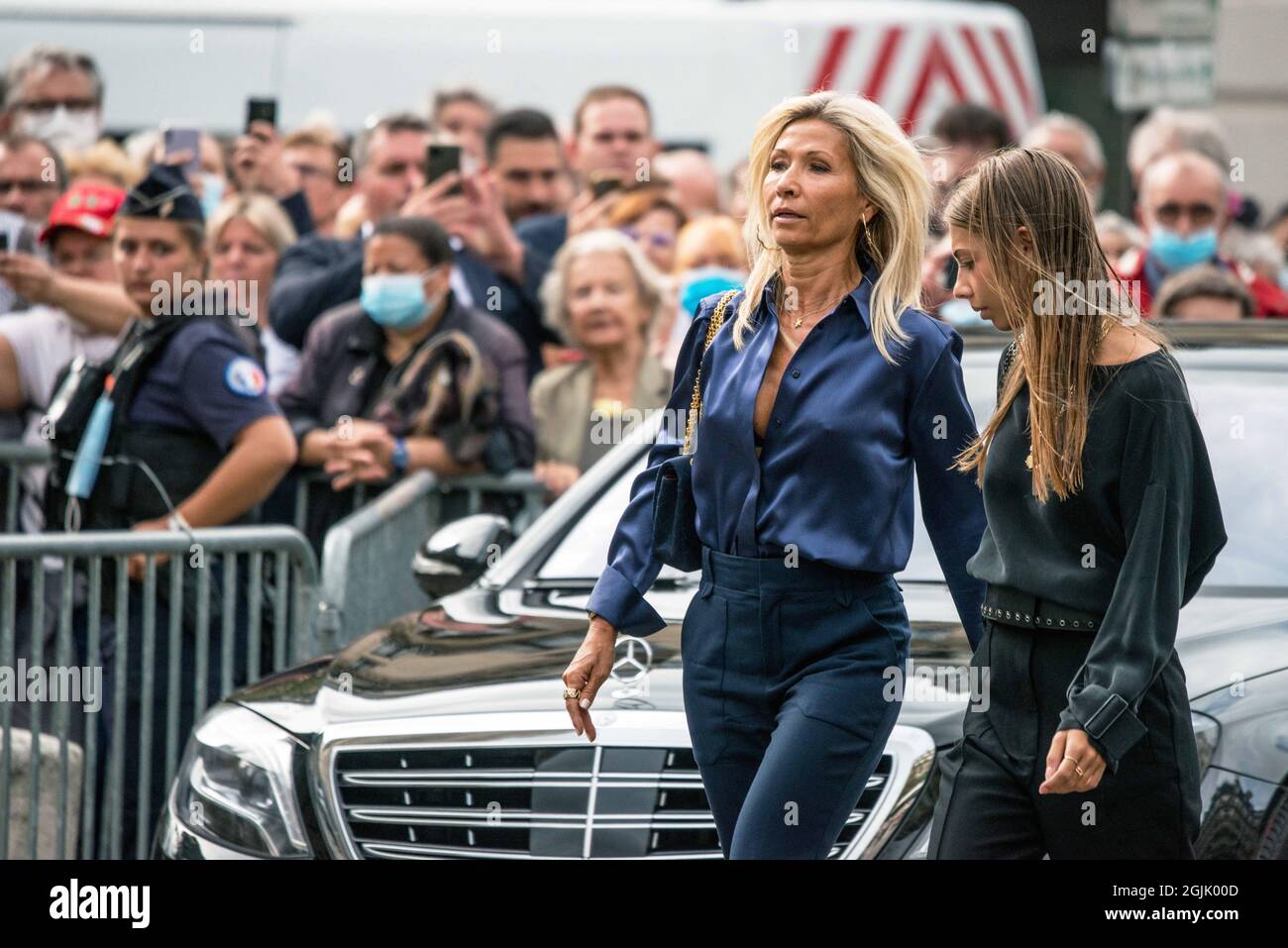 Paris, France. 10th Sep, 2021. Natty Tardivel and Stella Eva Angelina