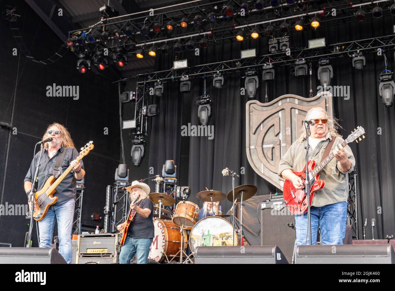 Milwaukee, USA. 09th Sep, 2021. Doug Phelps, Greg Martin and Richard