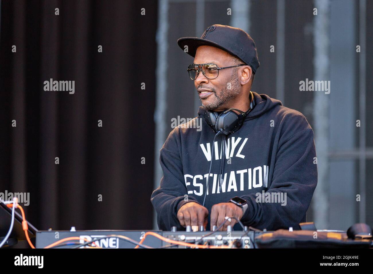 DJ Jazzy Jeff (Jeffrey Allen Townes) during the Summerfest