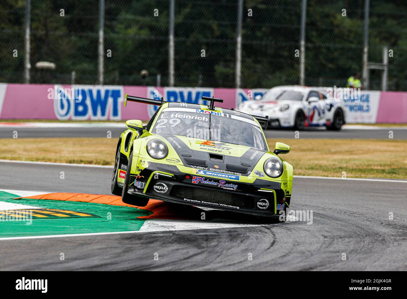 Monza, Italy. 10th Sep, 2021. # 29 Laurin Heinrich (D, Nebulus Racing by Huber), Porsche Mobil 1 Supercup at Autodromo Nazionale Monza on September 10, 2021 in Monza, Italy. (Photo by HOCH ZWEI) Credit: dpa/Alamy Live News Stock Photo