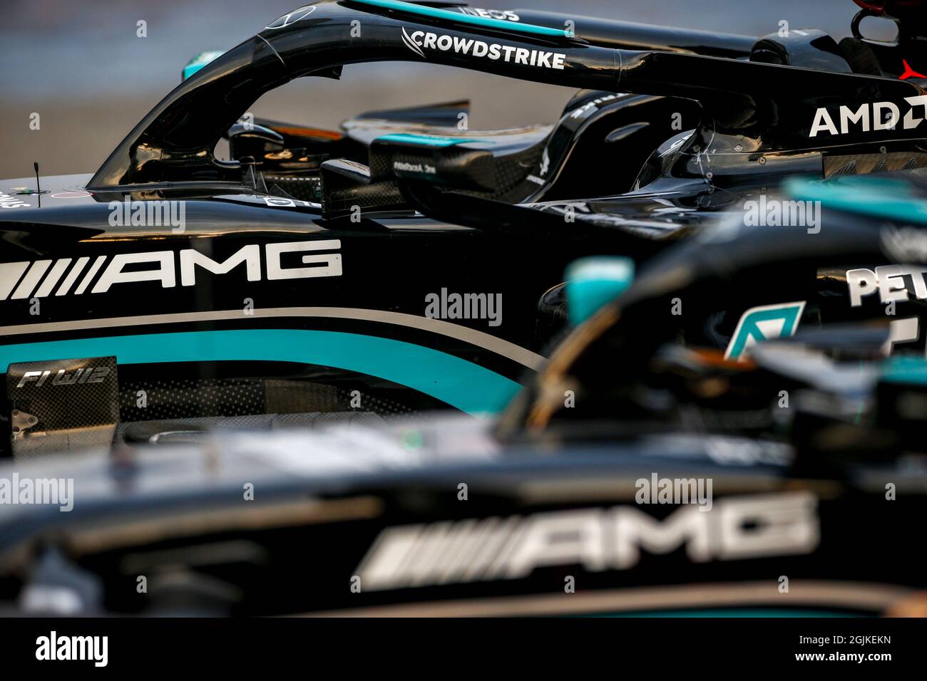 Monza, Italy. 10th Sep, 2021. Mercedes-AMG F1 W12 E Performance, F1 Grand Prix of Italy at Autodromo Nazionale Monza on September 10, 2021 in Monza, Italy. (Photo by HOCH ZWEI) Credit: dpa/Alamy Live News Stock Photo