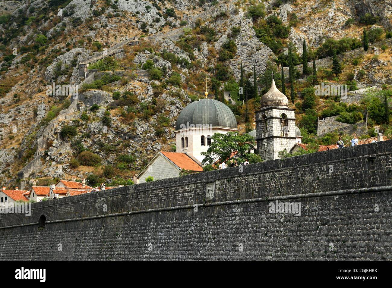 UNESCO world heritage site the city of Kotor in Montenegro Old
