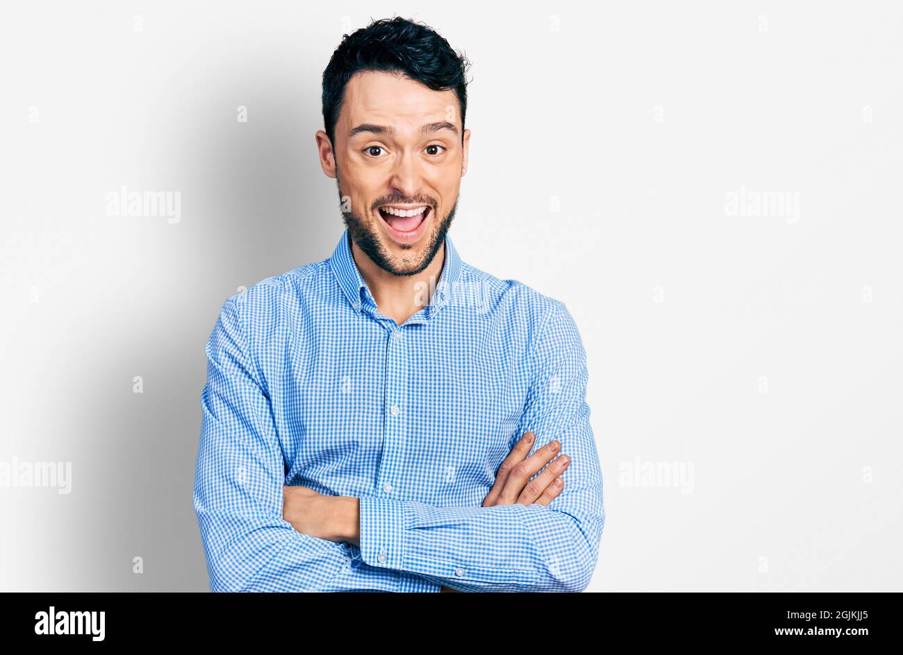 Man eyes crossed funny face hi-res stock photography and images - Alamy