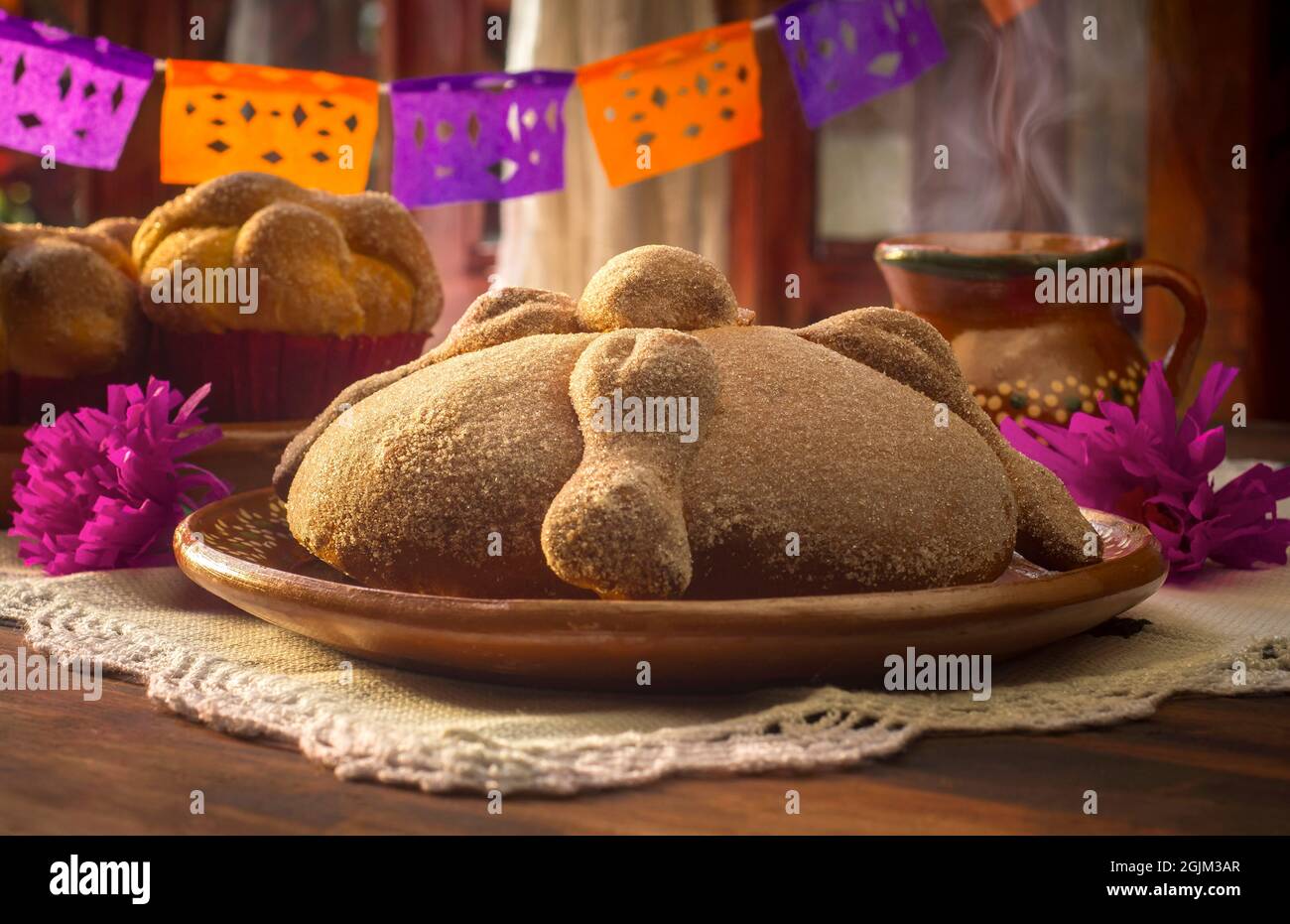 Bread of the dead, day of the dead, dia de los muertos, mexican culture