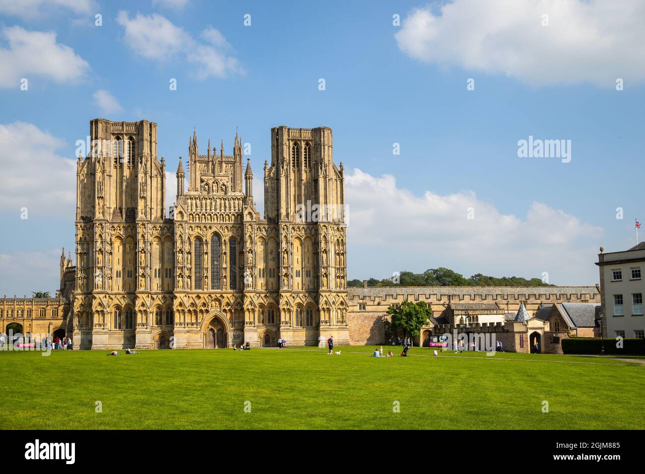 Wells Cathedral, Somerset Stock Photo