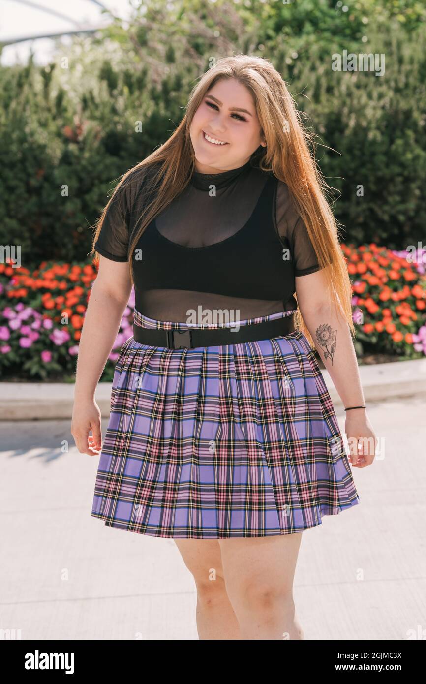 Plus size mini skirts young living hot sale