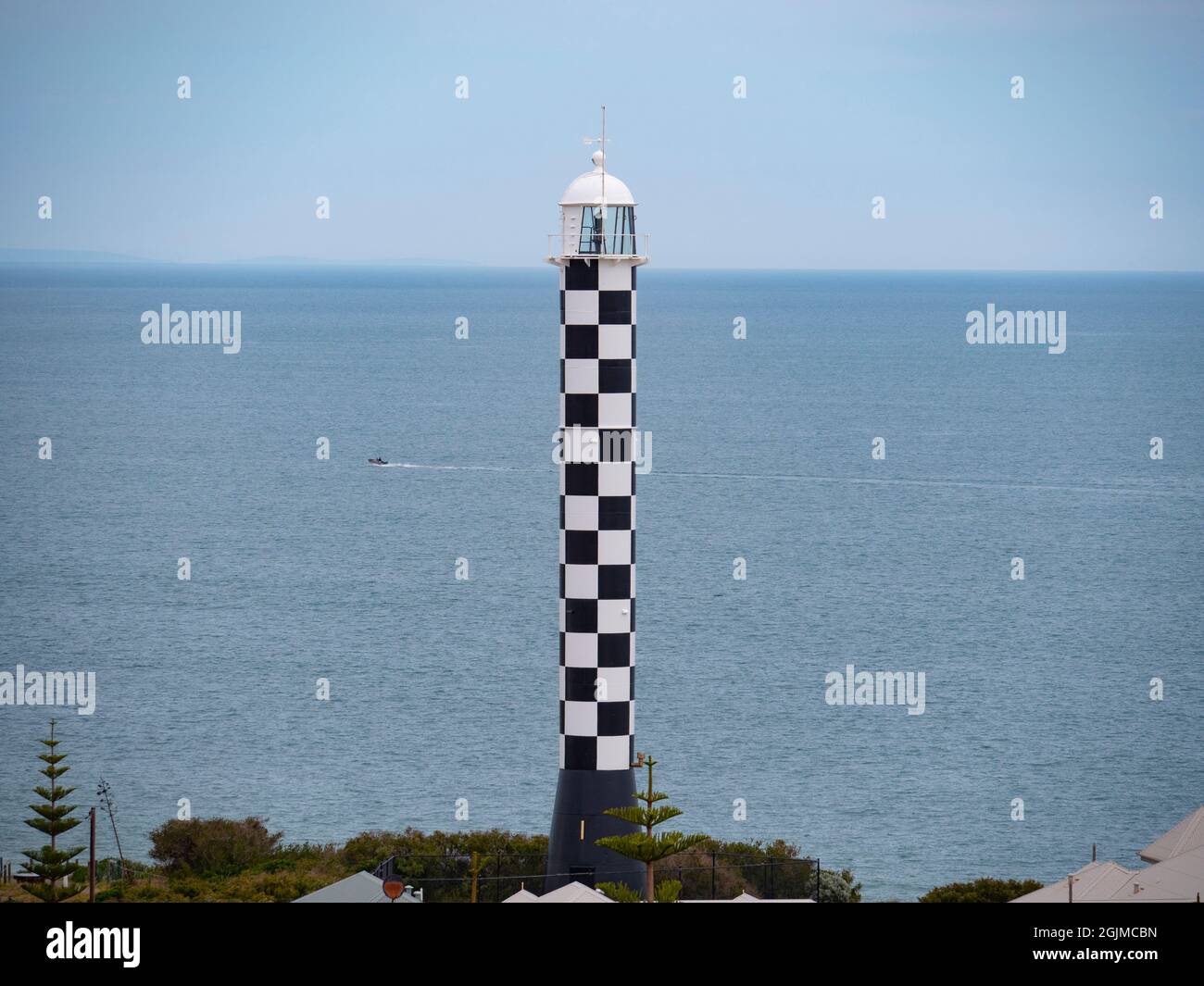 The lighthouse at Marlston Hill Bunbury was built in 1971 Stock Photo