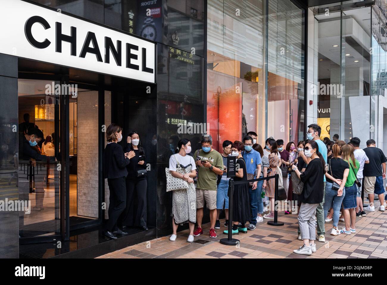 Chanel store canton road kowloon hi-res stock photography and images - Alamy