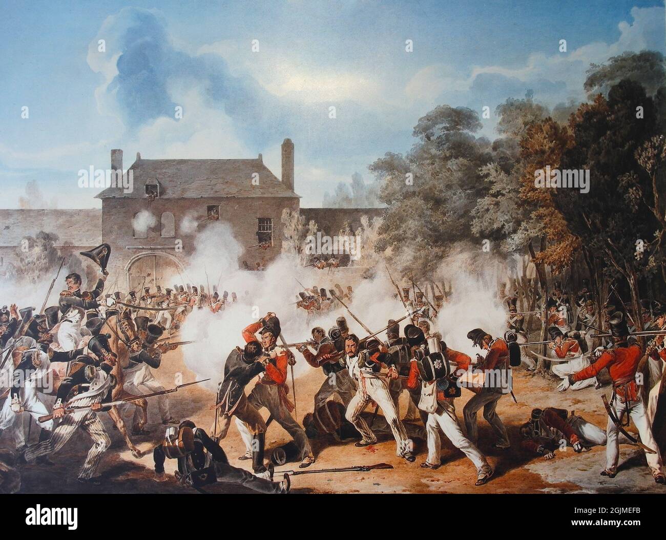 Defeat of napoleon at waterloo hires stock photography and images Alamy